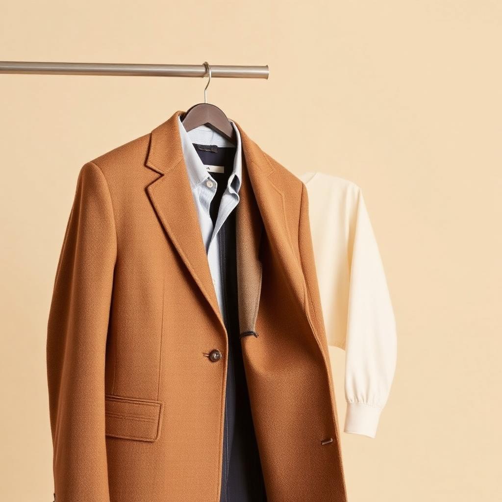 Wool-Blend Overcoat sample