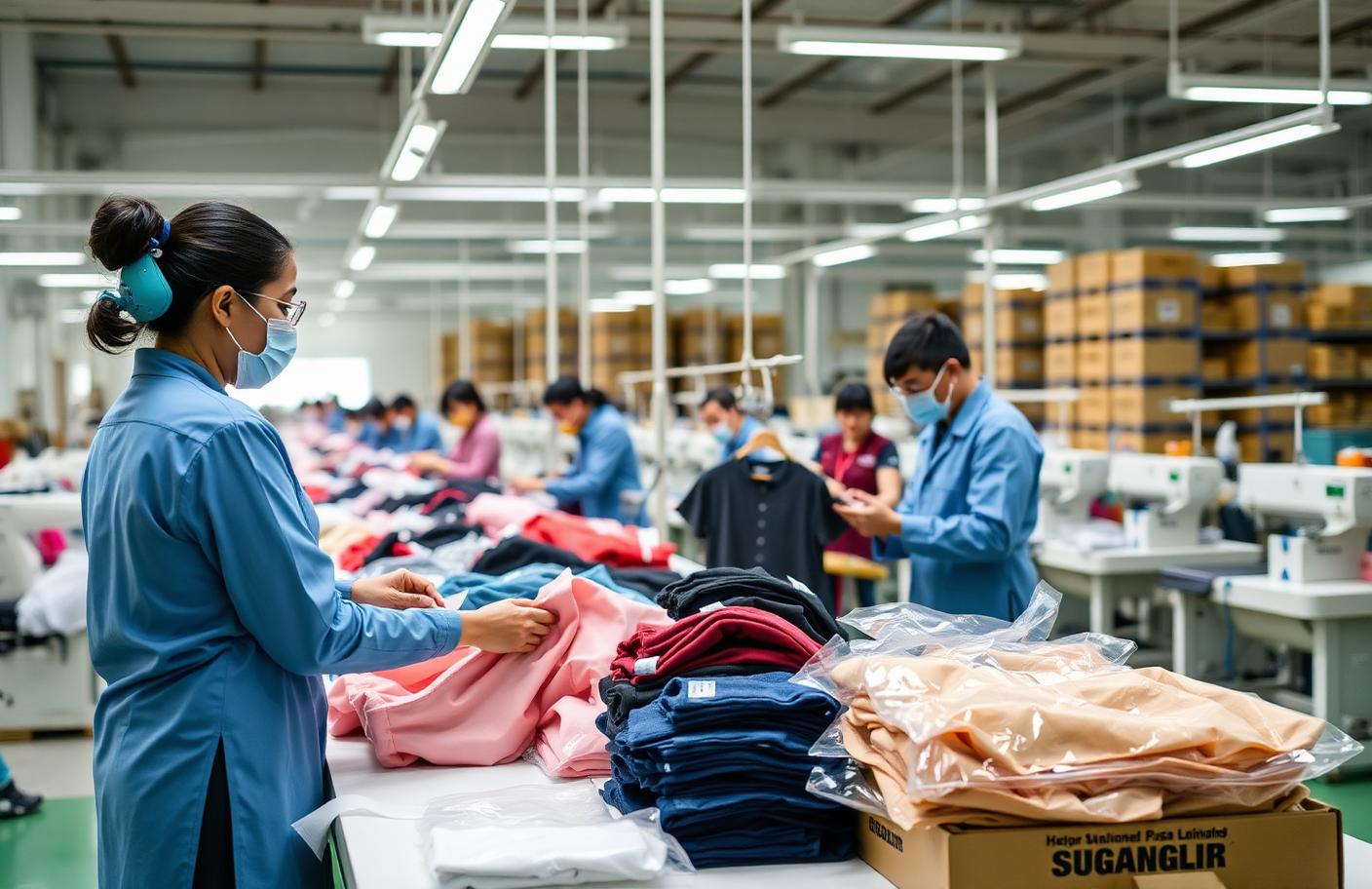 Sample room and QC connected to Product Studio